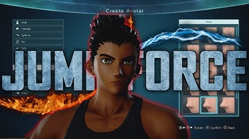 Creating My Custom Character Gameplay! Jump Force