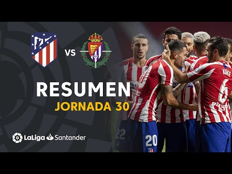 Resumen de Atlético de Madrid vs Real Valladolid (1-0)