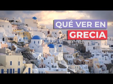 Video: Que Lugares Ver En Grecia