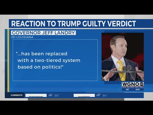 How can Trump's guilty verdict impact Louisiana voters ahead of the election? class=