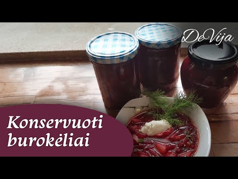 Video: Marinuotų Burokėlių Receptas žiemai