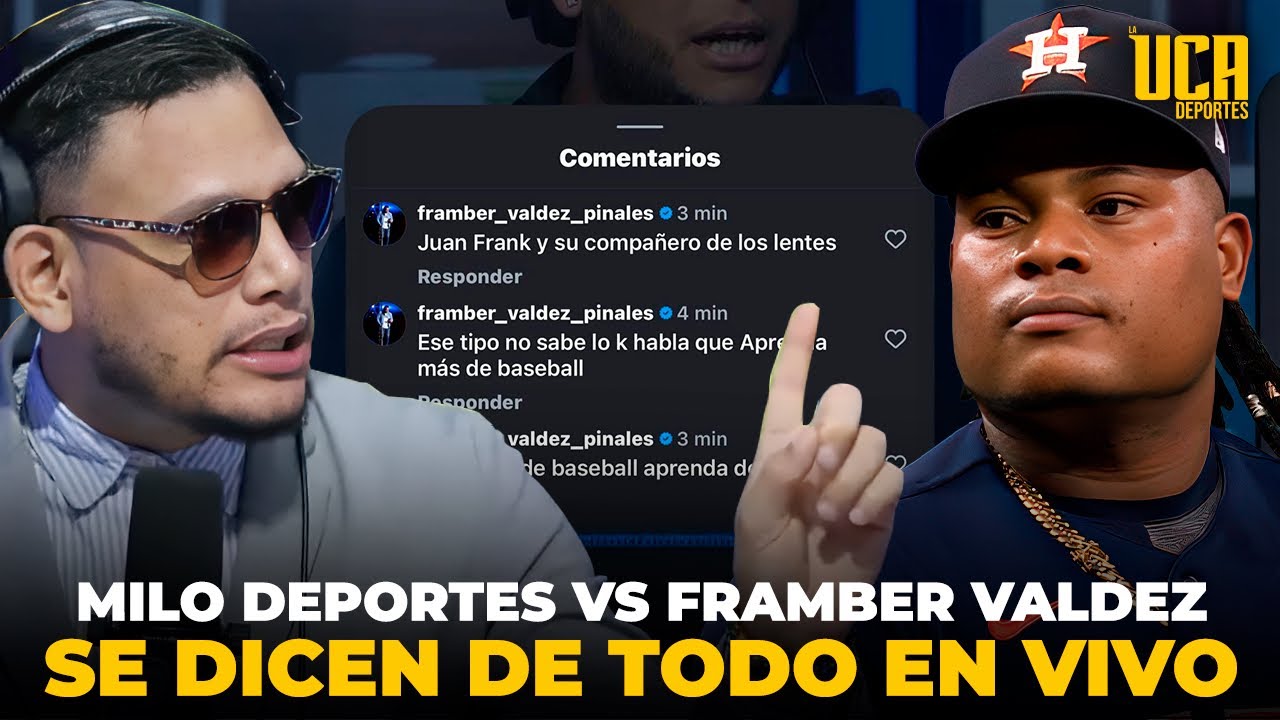 URGENTE: MILO DEPORTES Y FRAMBER VALDÉZ SE DICEN DE TODO EN VIVO, TODOS LOS DETALLES 