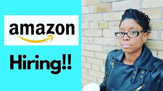 Amazon is Hiring | New Robotics Facility Hiring 700 People | Benefits From Day 1