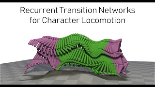 [SIGGRAPH Asia 2018] Recurrent Transition Networks for Character Locomotion