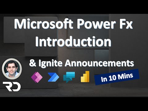 Introducing Microsoft Power Fx & Ignite 2021 Power Platform Announcements