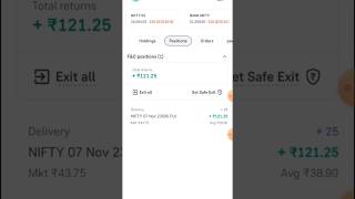 F&amp;O trading live profit | f&amp;o me trading kaise kare groww app | groww app future and option trading