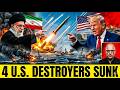 Iran Launches 300 Missiles at Jask: 4 U.S. Destroyers Sunk, Trump Responds