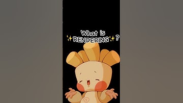 What is rendering? 🤔#art #artshorts#drawingprocess#digitalart#fanart#rendering #drawing