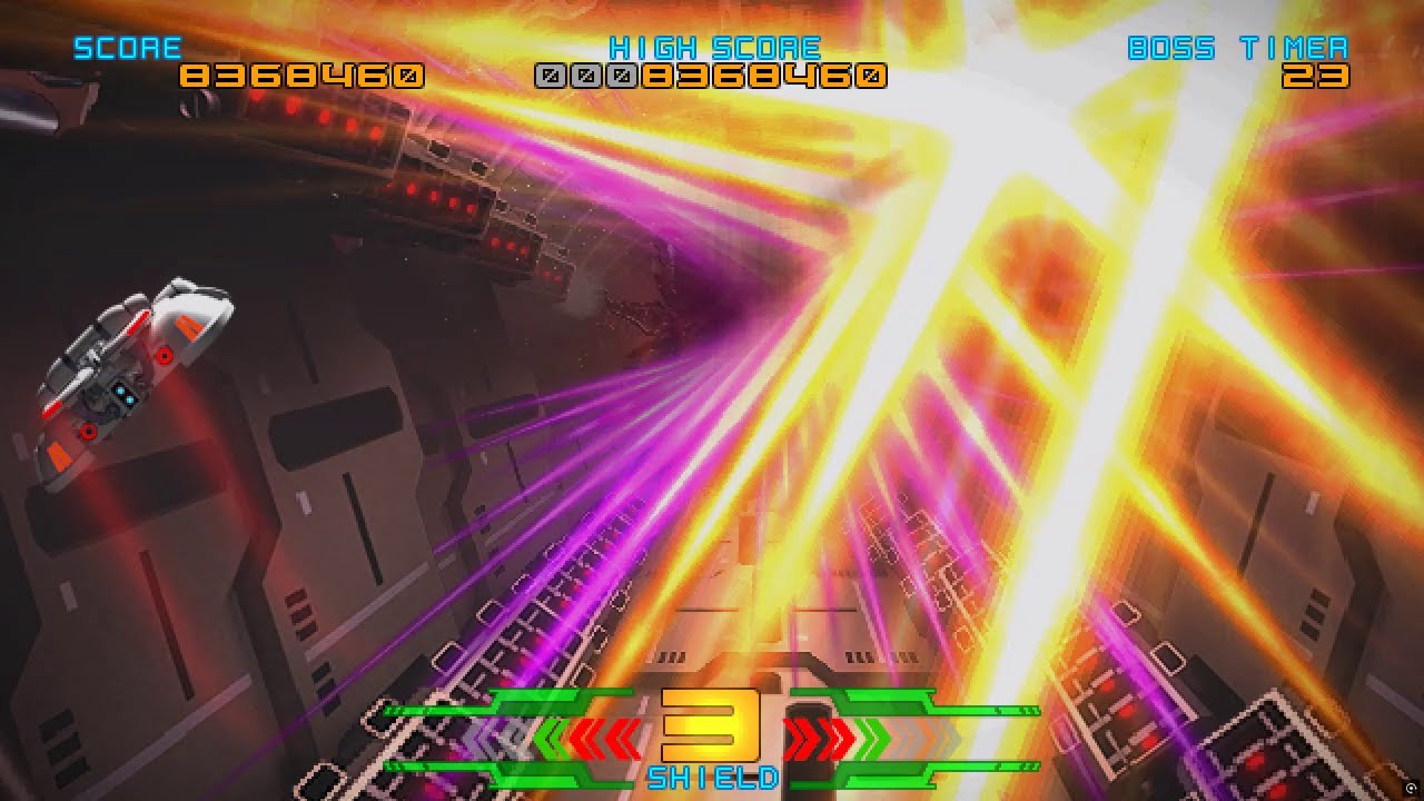 NIGHT STRIKER GEAR: Pacifist mode A-D'-B'-F'-G 1CC (Easy)