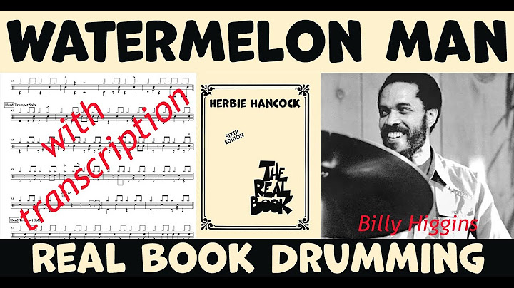 Watermelon Man Drums version - Drums performance video thumbnail