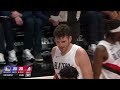 Donovan Clingan Posts A Double-Double Versus Warriors