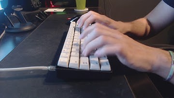 SKCM Orange Alps64 (Just Typing test)