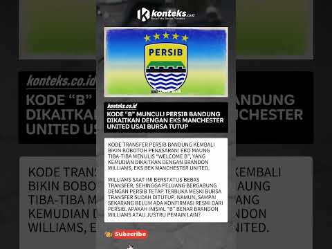 bening88 x asiantoto - Kode “B” Muncul! Persib Bandung Dikaitkan dengan Eks Manchester United Usai Bursa Tutup