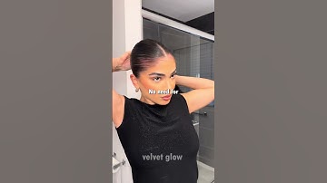 🪞 This Sleek Bun Routine Is a Game Changer for Greasy Hair