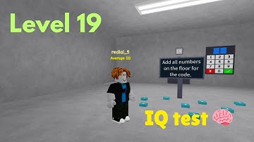How to Solve IQ Test Level 19 || ROBLOX || IQ Test  Easy Tutorial