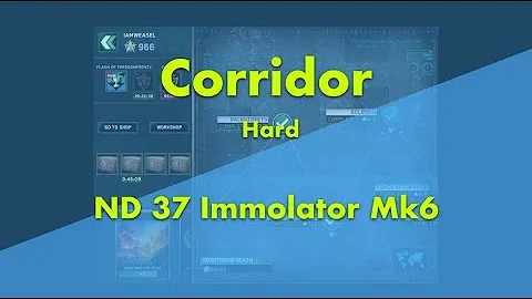 Corridor - ND37 mk6 - Zombie Gunship Survival