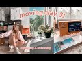 MOVING VLOG #3: buying furniture for my first apartment, apartment haul, organizing/decorating