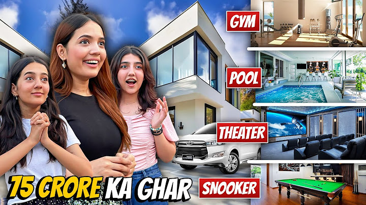 Inside a 75 CRORE Modern Mansion🤩|Home Tour🏠| Sistrology
