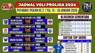 Proliga 2026 Volleyball Schedule Round 1 Week 2latest Proliga 2026 Standings  Top Scores Moji