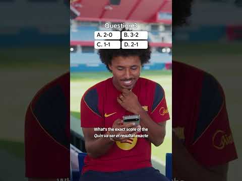 How much does Adeyemi know about Barça-Madrid matches? @GoogleGemini tested him 🔎 #shorts