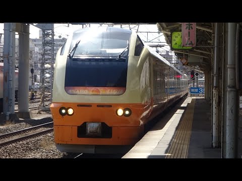 Ｅ653系  U102編成 臨時快速 仙台行き 郡山駅入線