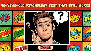 A 90 Year Old Psychology Test That Still Works (Stroop test - 5 Levels Brain Challenge)