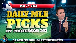 MLB DAILY PICKS | THE PROF'S PROPS AND TOTALS PICKS FOR TONIGHT (May 7th) #mlbpickstonight