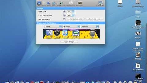 change dock in leopard, superdocker