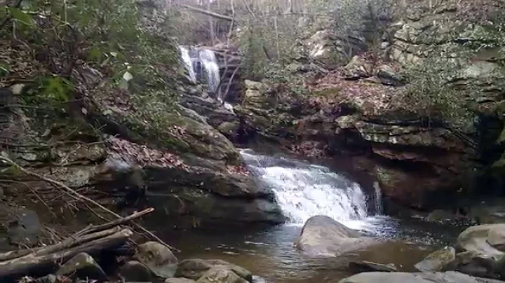 Bluff Park Preserves Waterfall Distance Shot