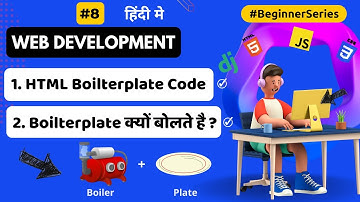 Html Boilerplate | Web Development Full Course In Hindi For Beginners | By Krishna Sonavane ♨📌