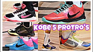 KOBE 5 PROTRO'S IN THE NBA