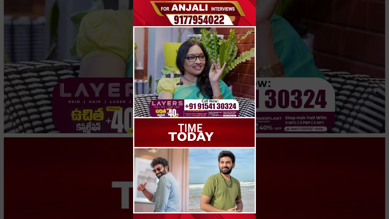 Actor & Motivational Speaker Guru Charan Exclusive with Journalist Anjali || Time Today