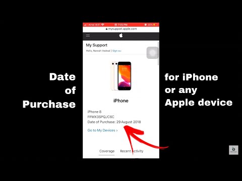 Video: Kan du ikke bekrefte kjøpsdatoen apple?