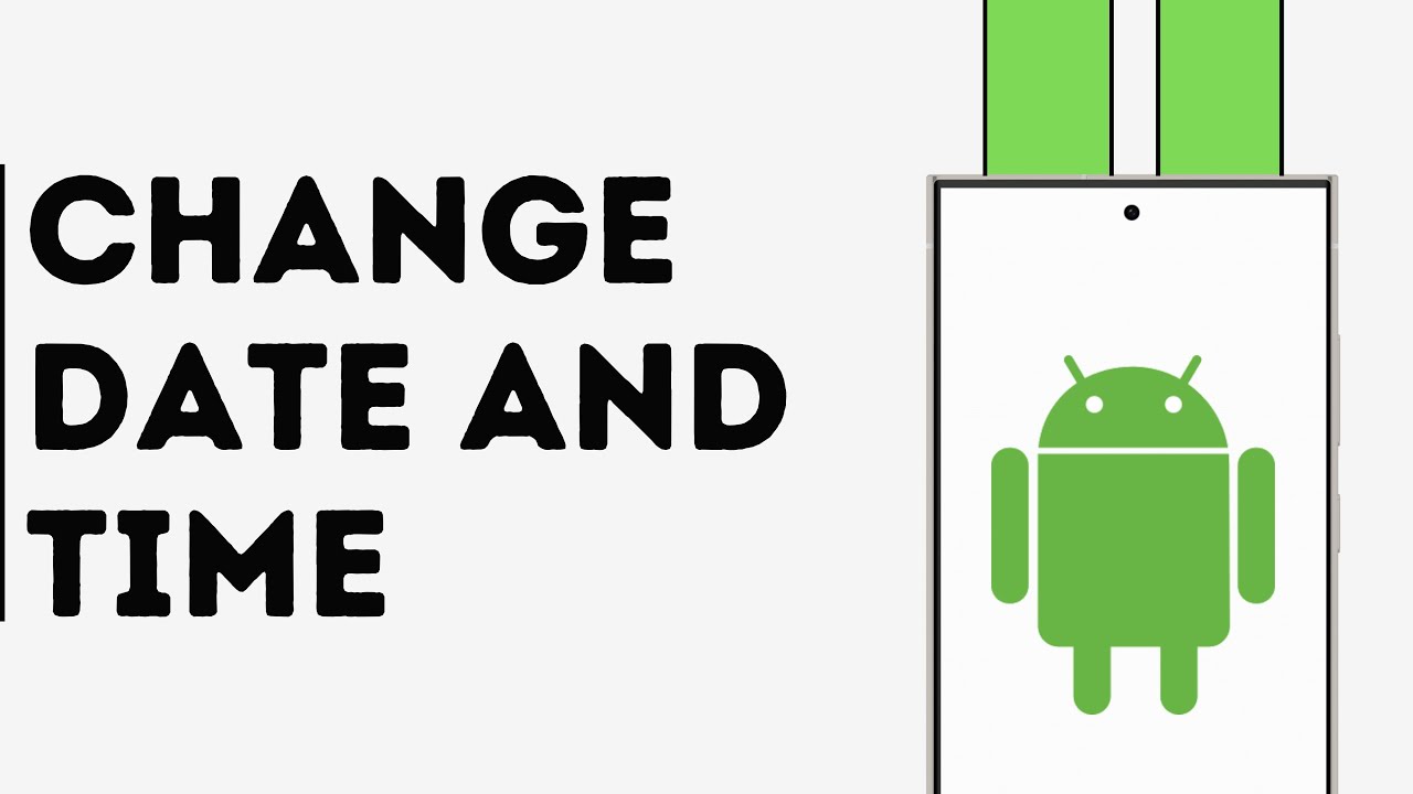 How to Change Date and Time in Android - YouTube