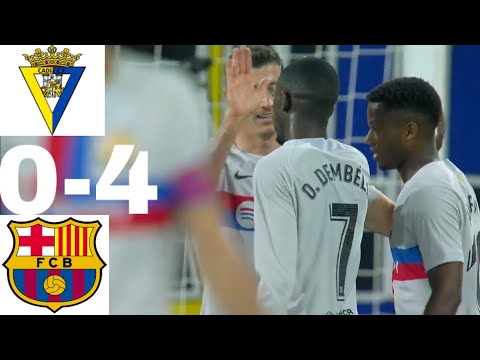 FC Barcelona vs Cadiz | Highlights