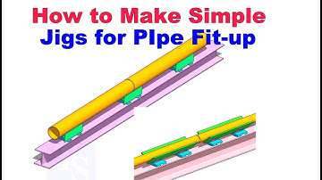How to make simple Jigs for pipe fit up  Pipe fit up tutorials