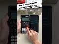 How to convert scientific notation to standard form in the scientific calculator #newyes #calculator