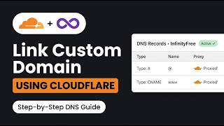How to Connect Custom Domain to InfinityFree Using Cloudflare