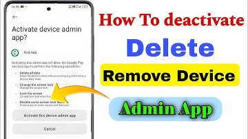 Remove device admin apps on Android 2025 | Device Admin app | Find Hub app uninstall kare 