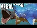 NEW Megalodon & Whale DESTROY The Mosasaur! EPIC BATTLE! - Feed And Grow Fish Gameplay