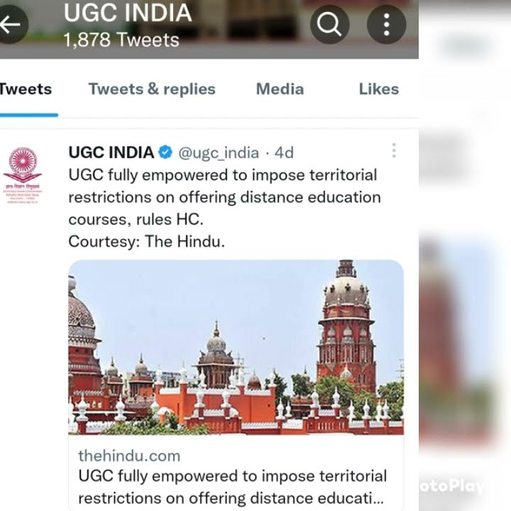 ANNAMALAI UNIVERSITY DISTANCE EDUCATION APPROVAL UGC TWITTER POST annamalai-university-distance-education-approval-ugc-twitter-post