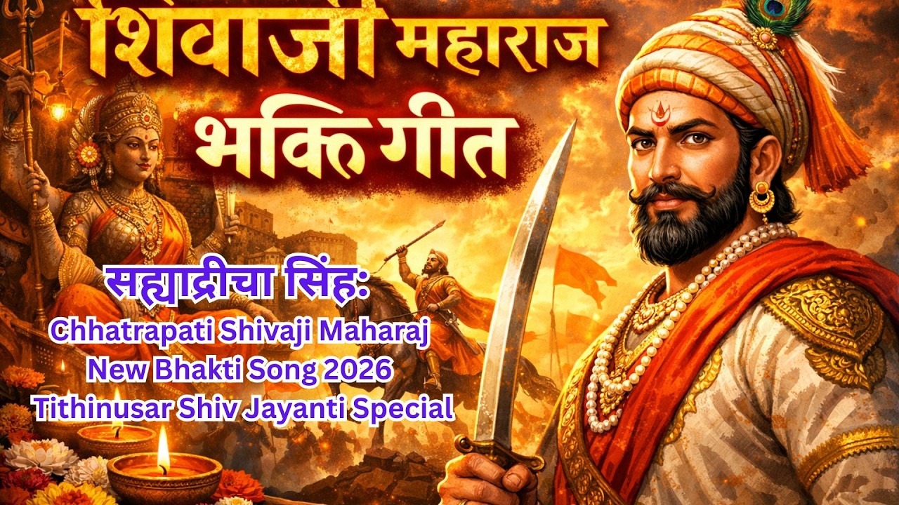 सह्याद्रीचा सिंह, Chhatrapati Shivaji Maharaj  New Bhakti Song 2026, Tithinusar Shiv Jayanti Special