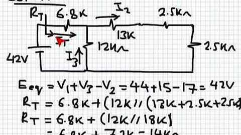 Elec Eng 2CI5: Lecture 8, Solved Examples on Resistive Networks