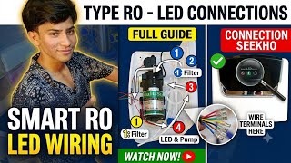 RO Cabinet LED Indicator Connection | Smart LED Indicator Board Wiring in RO#viral #led