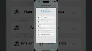 Stay Up-to-Date: MediHelp App's Vaccination Schedule Feature screenshot 1