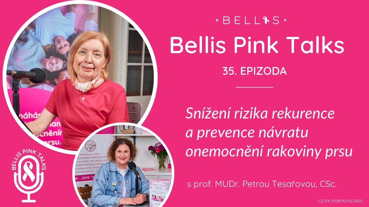 35.díl – Snížení rizika rekurence a prevence návratu onemocnění rakoviny prsu - prof. Petra Tesařová