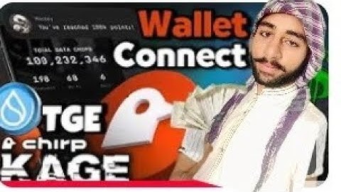 chirp depin .how yo claim and connect wallet