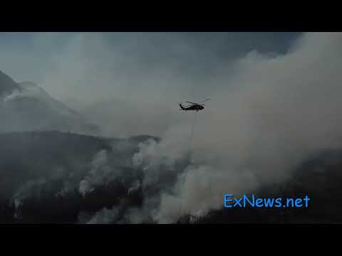 Cantilever Bar Wildfire Grows to 460 Hectares, Prompts Evacuation Alerts Near Lytton