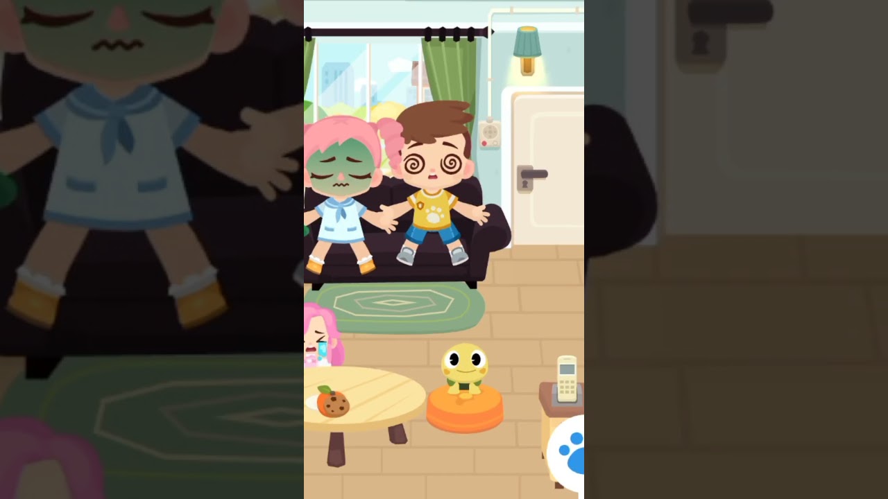 dr panda Town tales door closed