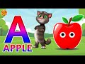 ABC Song Phonics - Toddler Learning Video, A for Apple🍎 Baby Nursery Rhyme, Alphabet Song, ABCD Song